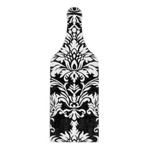 Black Damask Pattern