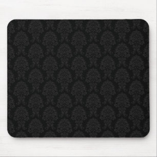 Black Damask Pattern Musmatta