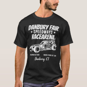 Black Danbury Fair Racearena Speedway 1-Sided Tee! T Shirt
