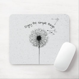 Black Dandelion och Quote på Terrazzo Musmatta