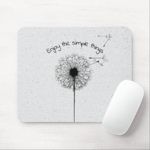 Black Dandelion och Quote på Terrazzo Musmatta