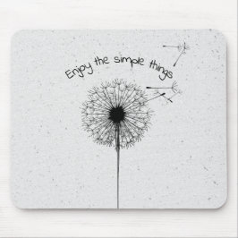 Black Dandelion och Quote på Terrazzo Musmatta