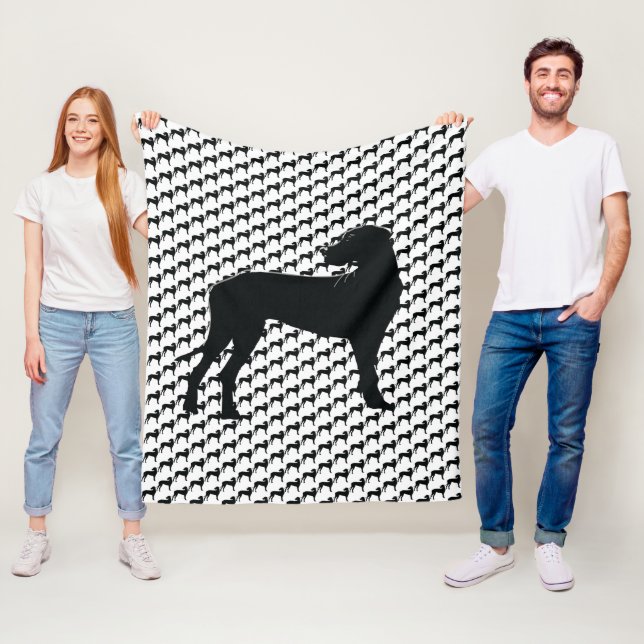 Black Dane Fleecefilt (På plats)
