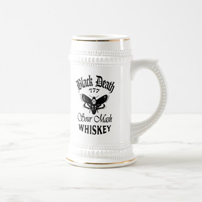 Black Death 777 - Deaths Head Whiskey Sejdel (Höger)