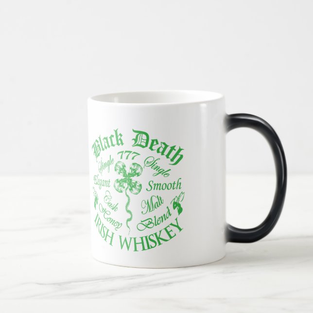 Black Death 777 - honey Irish Whiskey Magisk Mugg (Höger)