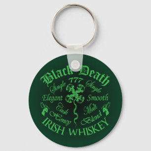 Black Death 777 - honey Irish Whiskey Nyckelring