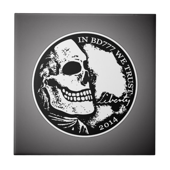 Black Death 777 - Liberty Kakelplatta (Framsidan)