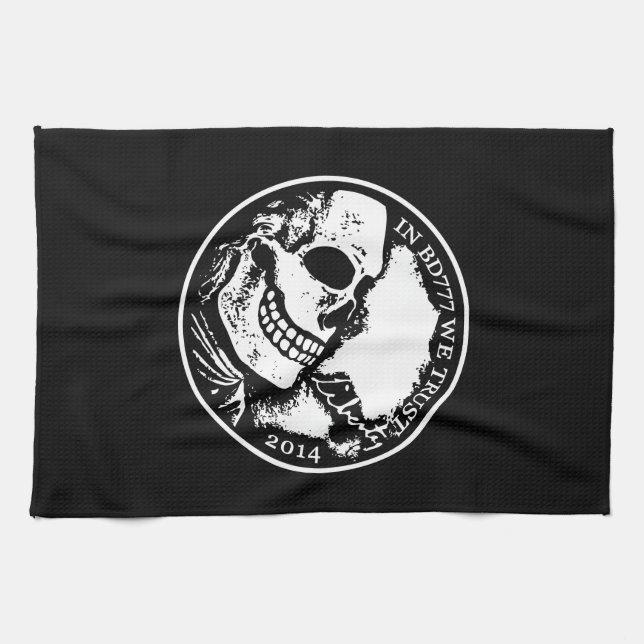 Black Death 777 - Liberty Kökshandduk (Horisontell)