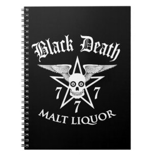 Black Death 777 - Malt Liquor Anteckningsbok
