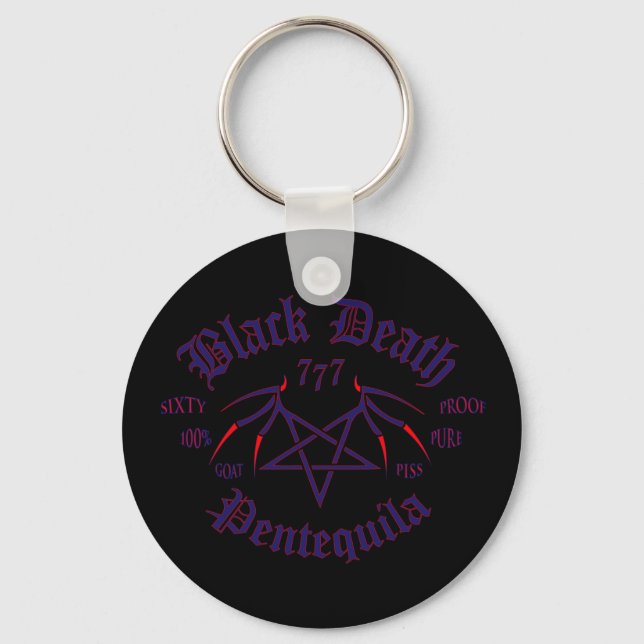 Black Death 777 - Pentequila Nyckelring (Framsida)