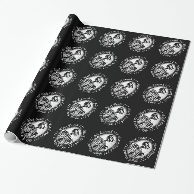 Black Death 777-Tretton Presentpapper (Utrullad)