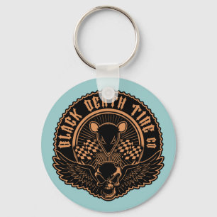 Black Death Däck Co. Nyckelring