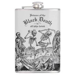 Black Death Dancing Skeletons Gothic Macabre Fickplunta