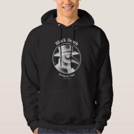 Black Death European Tour T-Shirt Mörk Humor Hoodie