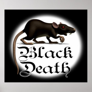 Black Death Råtta Poster