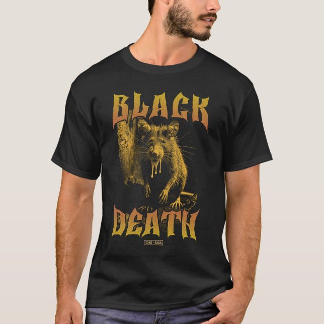 Black Death T Shirt (Framsida)