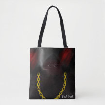 Black Death Tote Bag