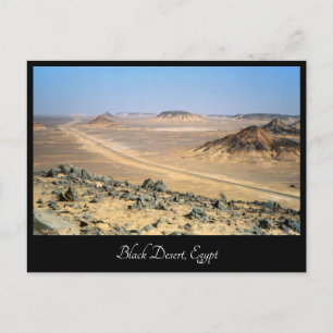 Black Desert View, Farafra, Egypten Vykort