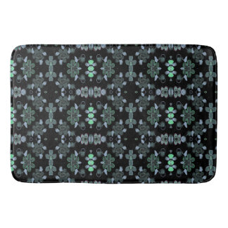 Black Designer Floor mat Badrumsmatta