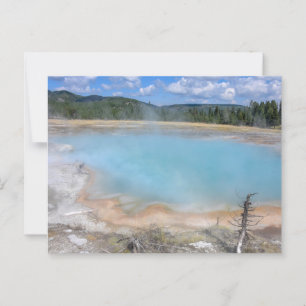 Black Diamond Bassäng, Yellowstone National Park Vykort