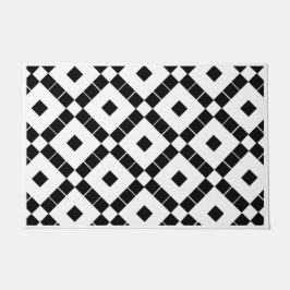 Black Diamond Geometric Tile Farmhouse