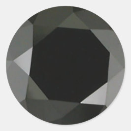 Black Diamond Sticker Runt Klistermärke