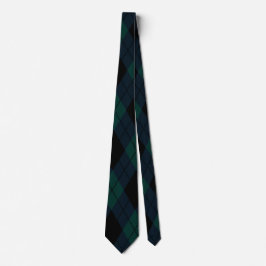 Black Diamond Tartan Tie Slips