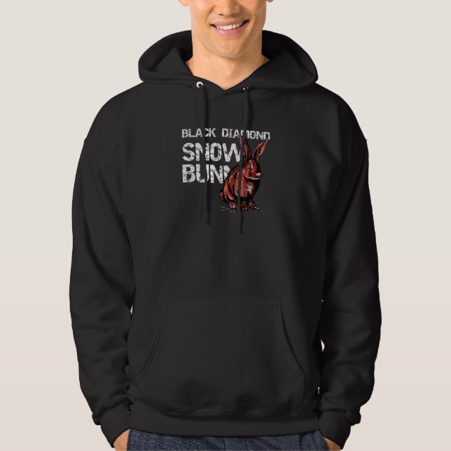 Black Diamonds Skiing Snö Bunny Hoodie (Framsida)