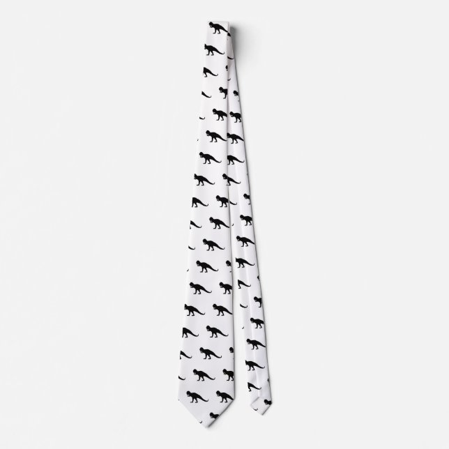Black Dinosaur mönster Slips (Framsida)