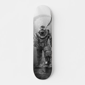 Black Diver Old School Skateboard Bräda 21,6 Cm