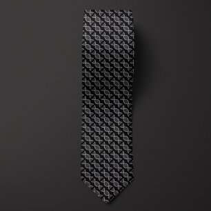 Black DNA Dubbla Helix Mönster Slips