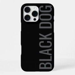Black Dog - Typografi Fall