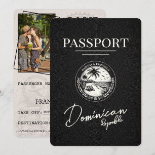 Black Dominican Republic Pass Spara Datumet