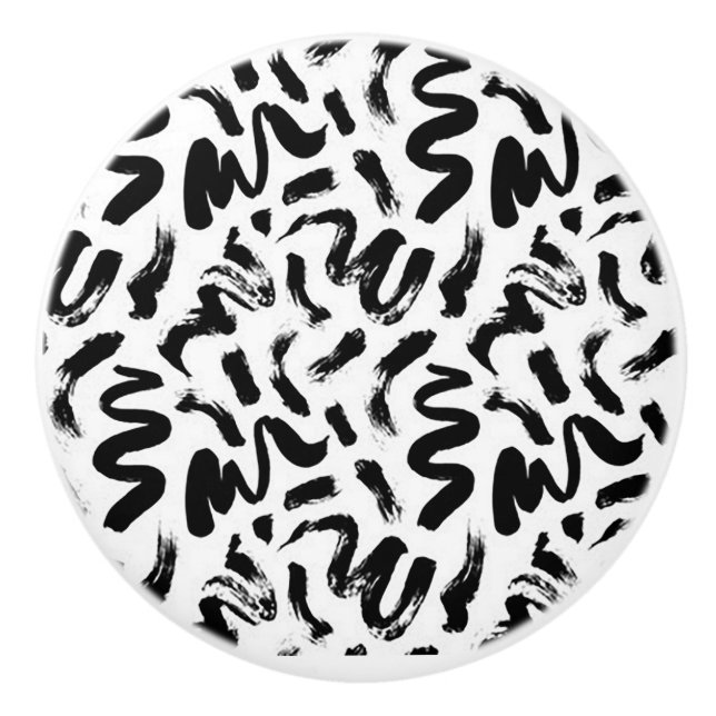 "Black Doodles" Knopp (Framsidan)