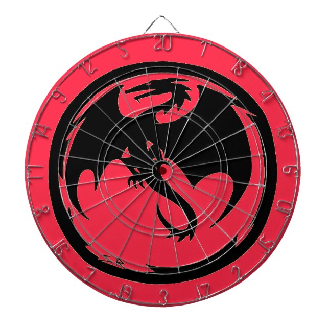 Black Dragon coral dartboard Darttavla (Framsidan)