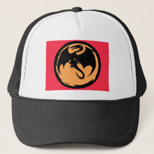 Black Dragon Guld Coral truckerkeps