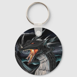Black Dragon Keychain Nyckelring