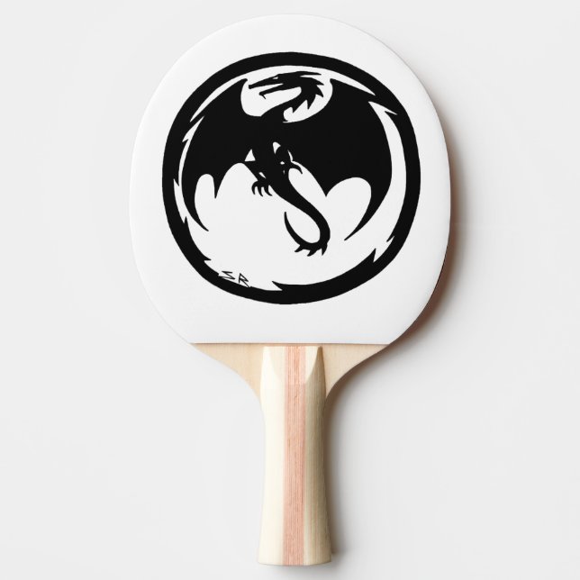 Black Dragon ping pong paddle Pingisracket (Framsidan)