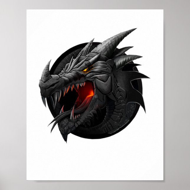 Black Dragon Poster (Framsidan)