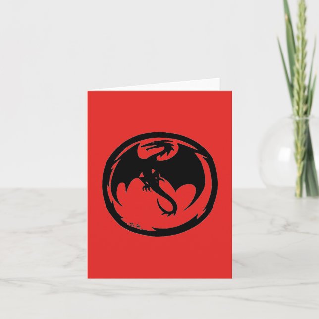 Black Dragon rött kort (Framsida)