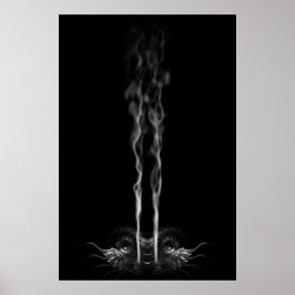 Black Dragon Smoke Poster