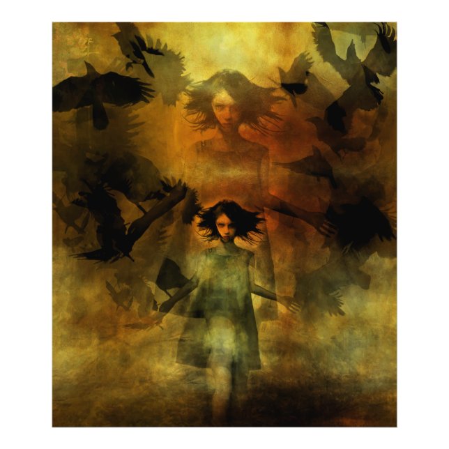 Black Dreams Fototryck (Framsidan)