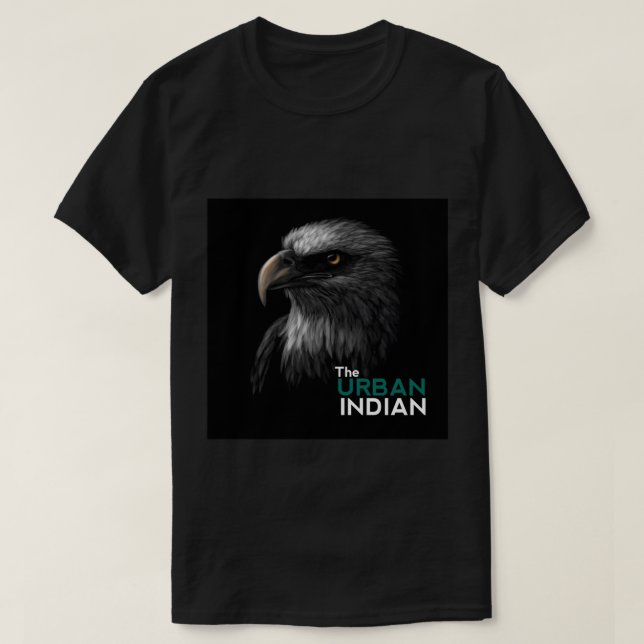 Black Eagle Stigning T-Shirt (Design framsida)