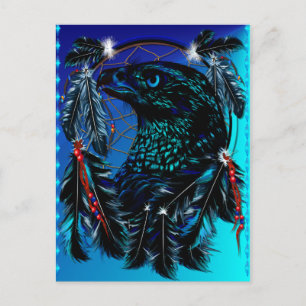 Black Ealge Dreamcatcher-vykort Vykort