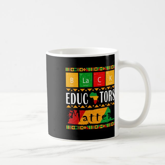 Black Educators Problem History Månad, Pride Kaffemugg (Höger)