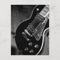 Black Electric Guitar