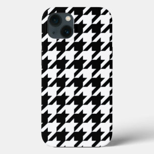 Black Elegant Houndstooth