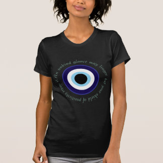 Black Evil Öga Tshirt T Shirt