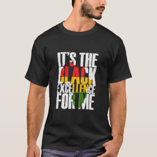 Black Excellence Afro Black Pride African Black Hi T Shirt
