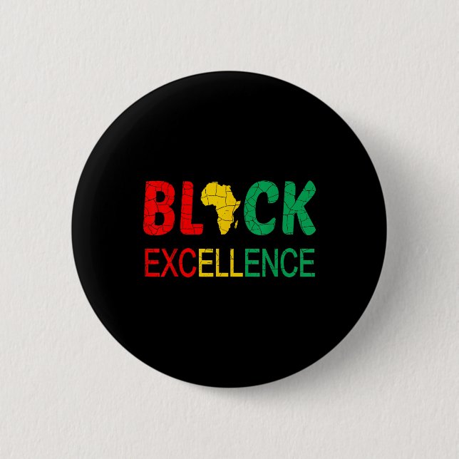 Black Excellence Black History Month Bhm Manar Wom Knapp (Framsida)